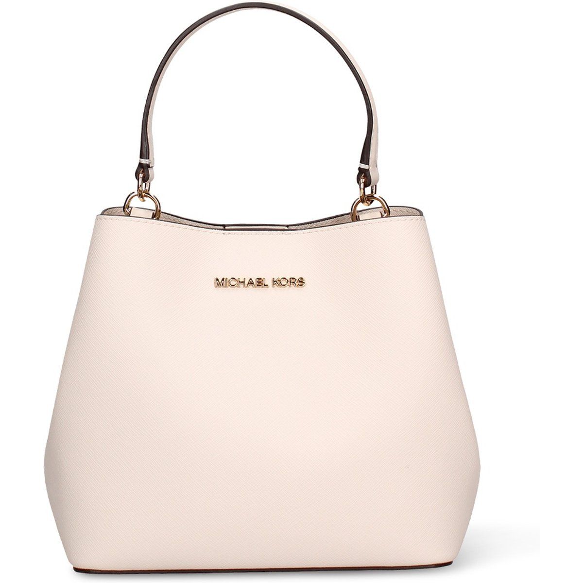 Minimalistische Beuteltasche mit Henkel