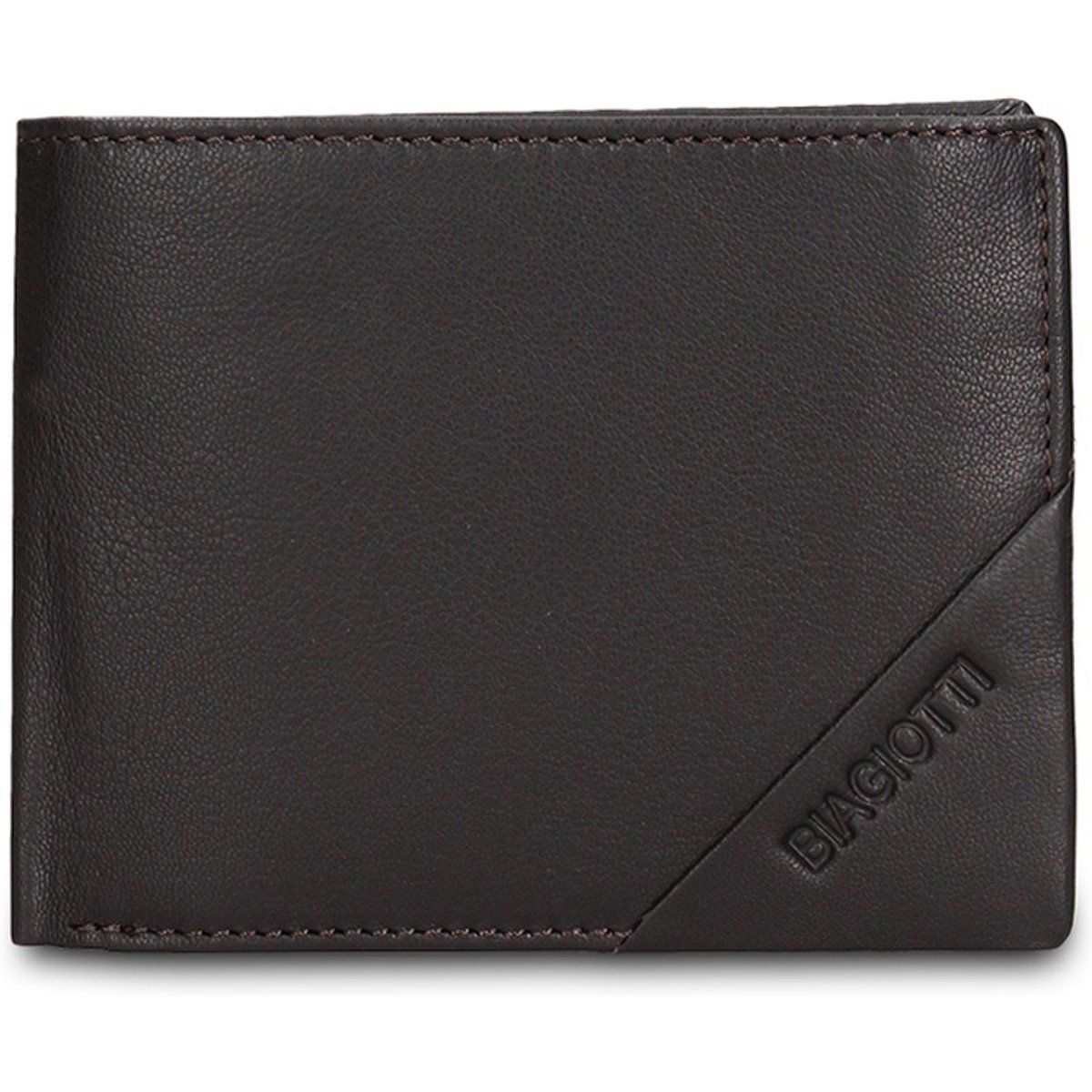 Herren Leder Bifold Geldbörse Casual