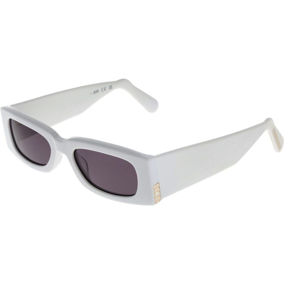 GCDS Weiße Plastiksunglasses
