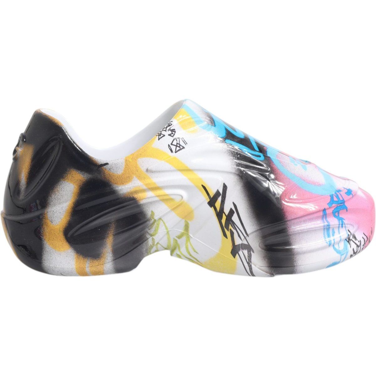 Graffiti-Print Daymaster Clog
