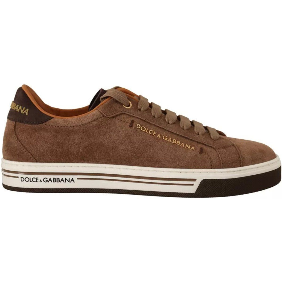 Herren Braune Wildleder Low-Top Sneaker