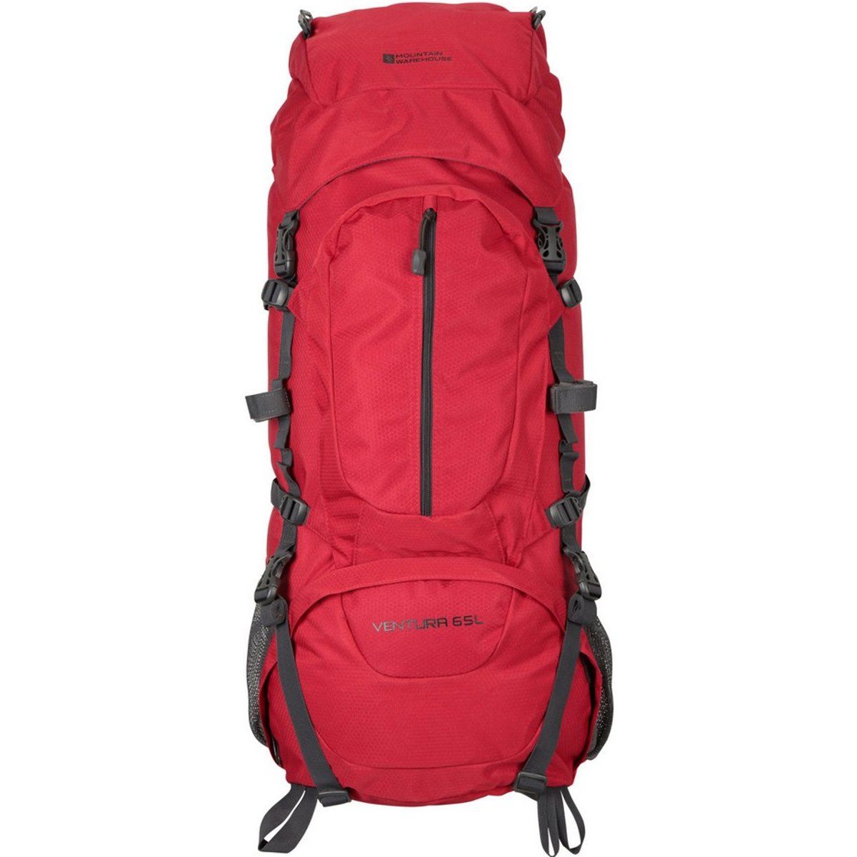 Mountain Warehouse - "Ventura" Wanderrucksack, 65l (Rot)
