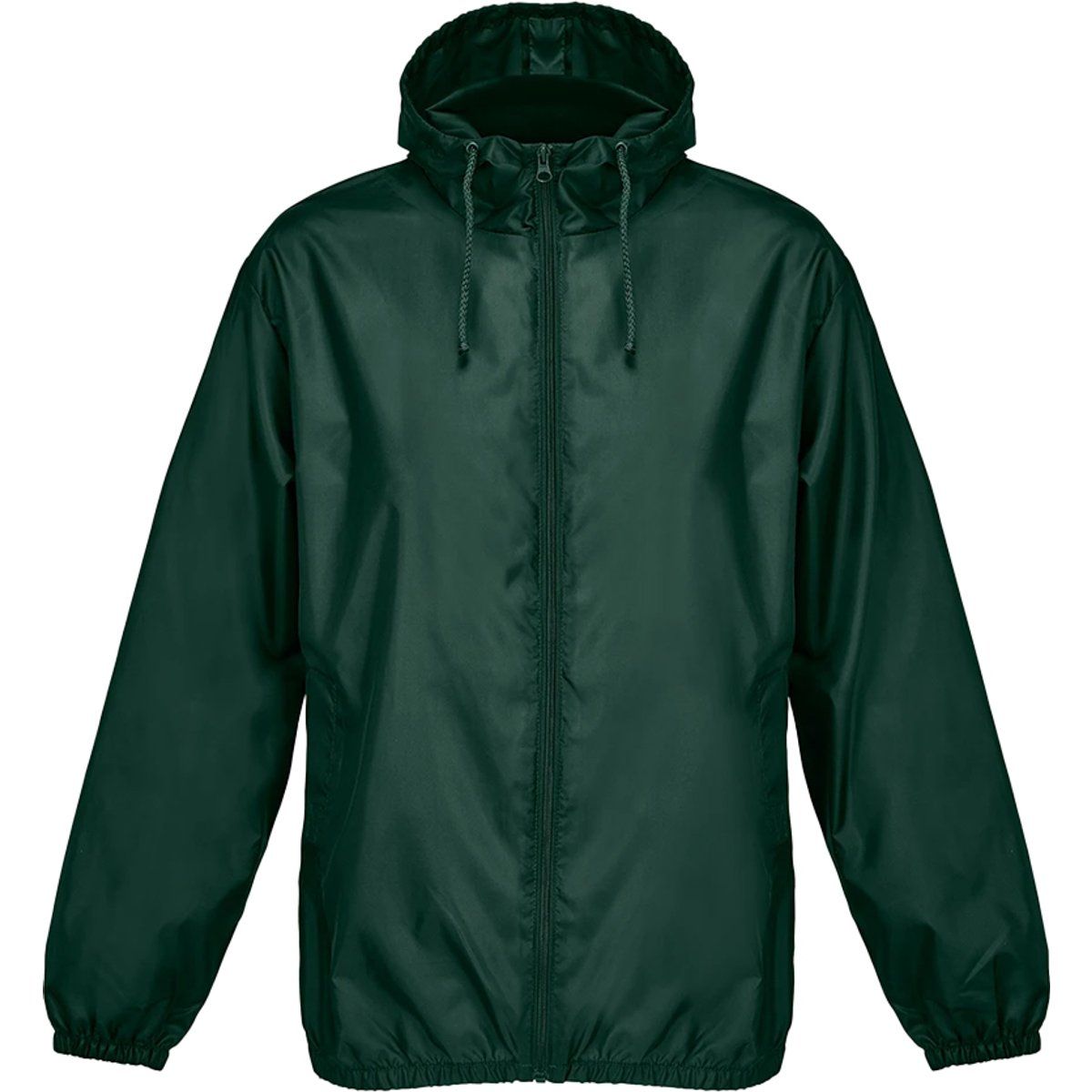 Unisex Winddichte Regenjacke mit Kapuze
