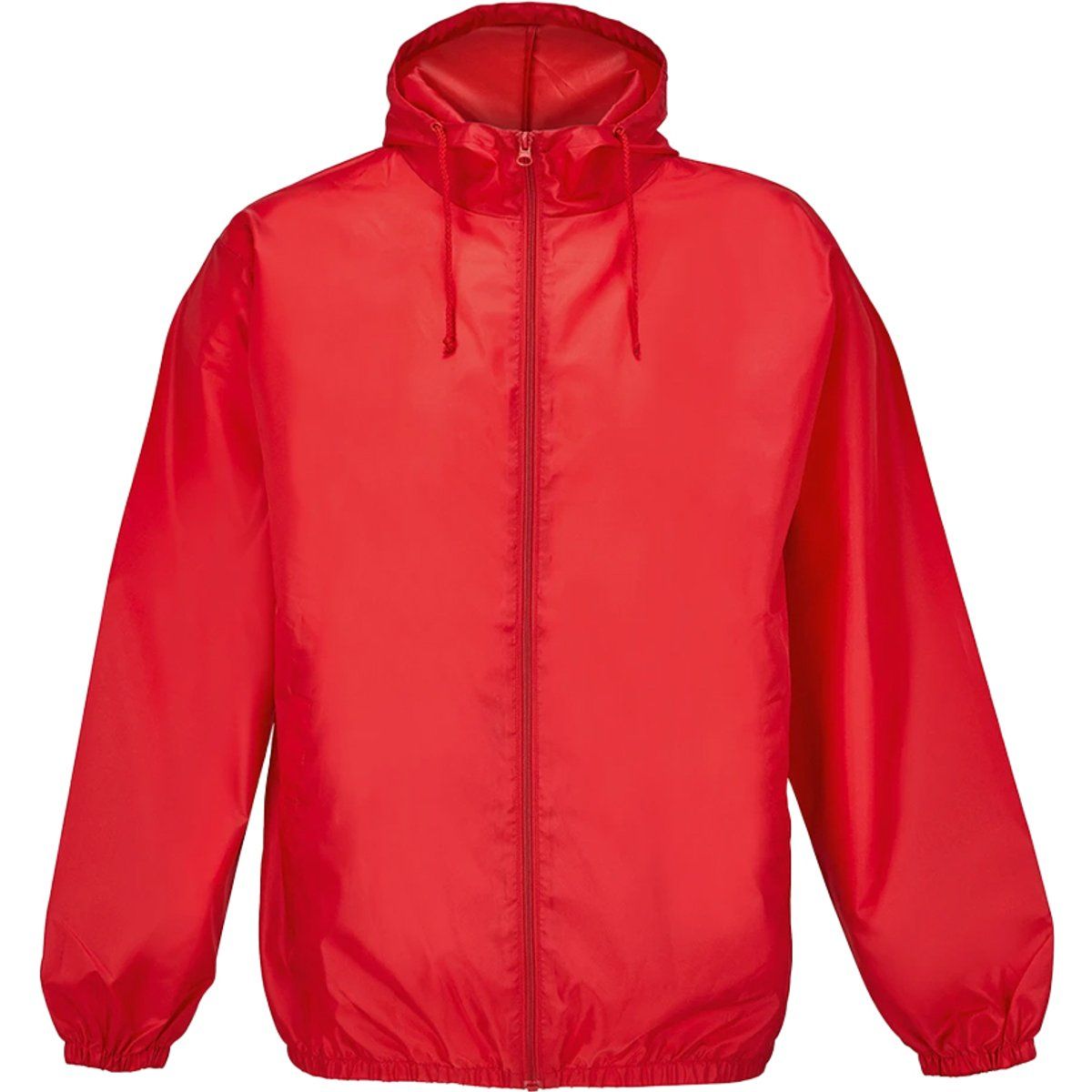 Unisex Winddichte Regenjacke mit Kapuze