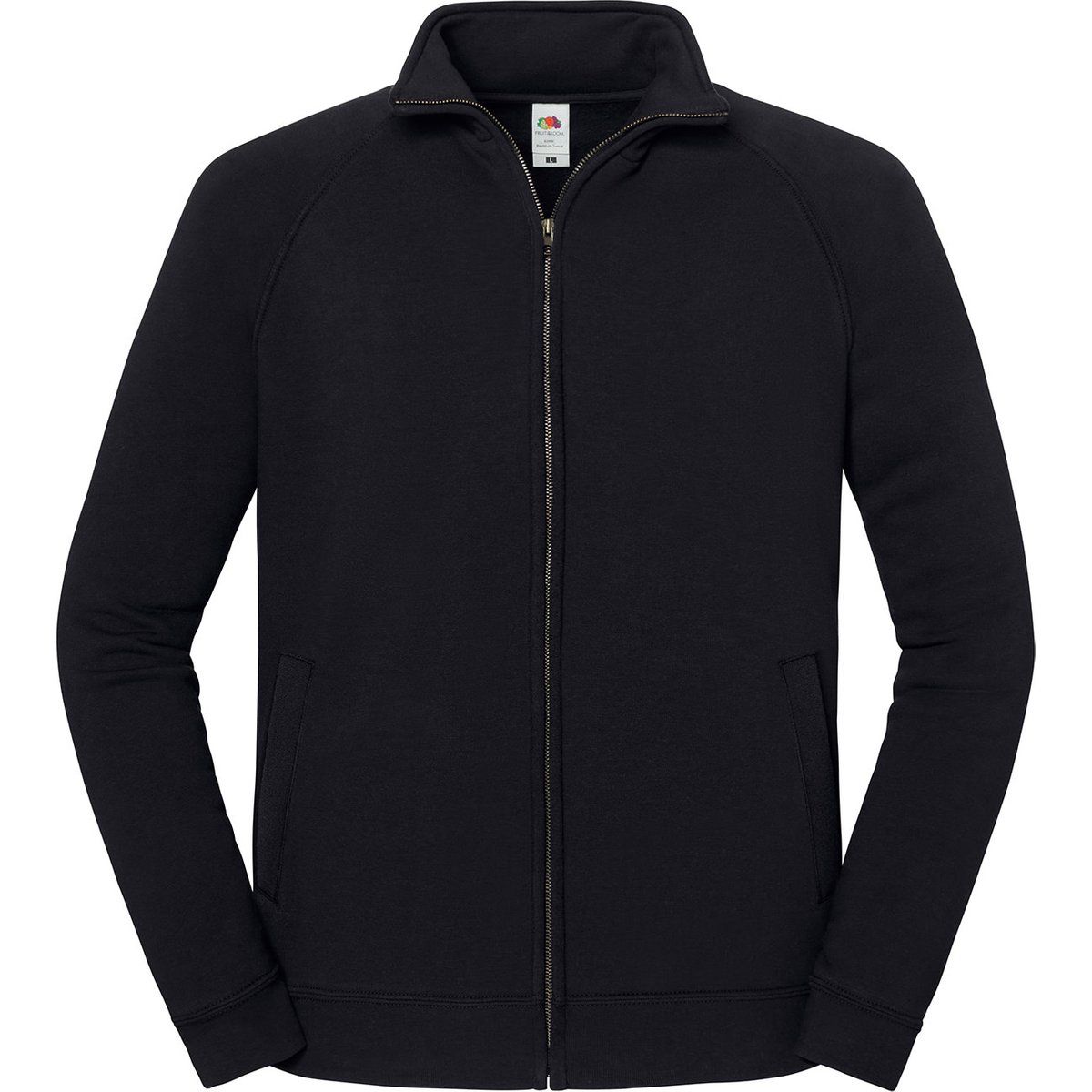 Fruit of the Loom Unisex Erwachsene Iconic Premium Sweatjacke (Schwarz)