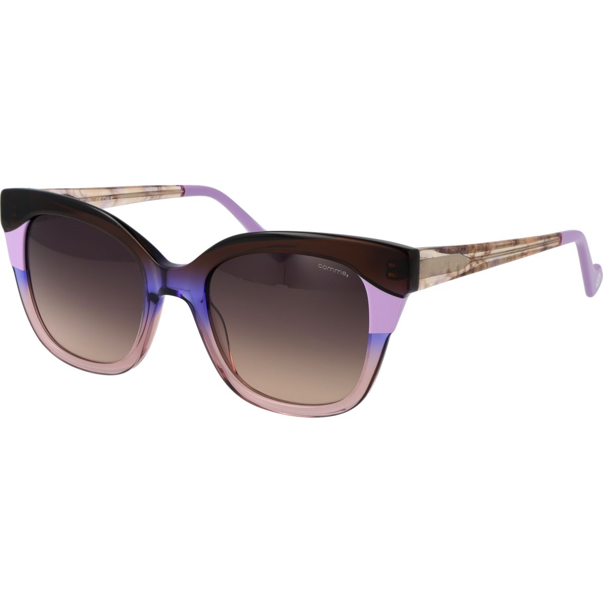 Cat-Eye Sonnenbrille mit Farbverlauf
