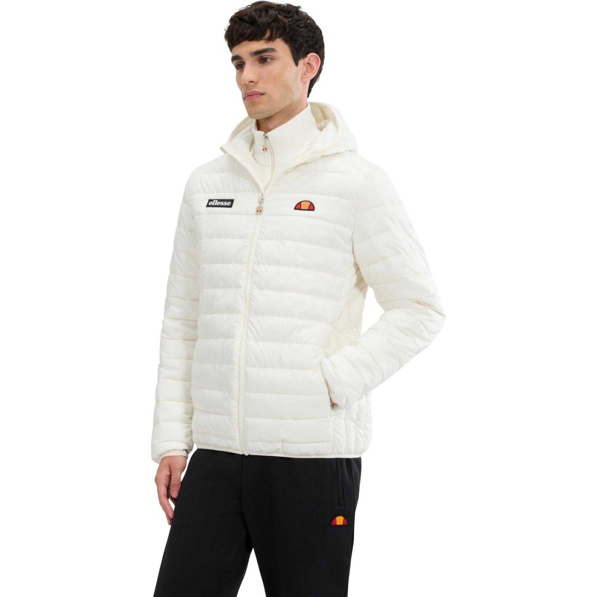Gesteppte, gefütterte Jacke mit Kapuze