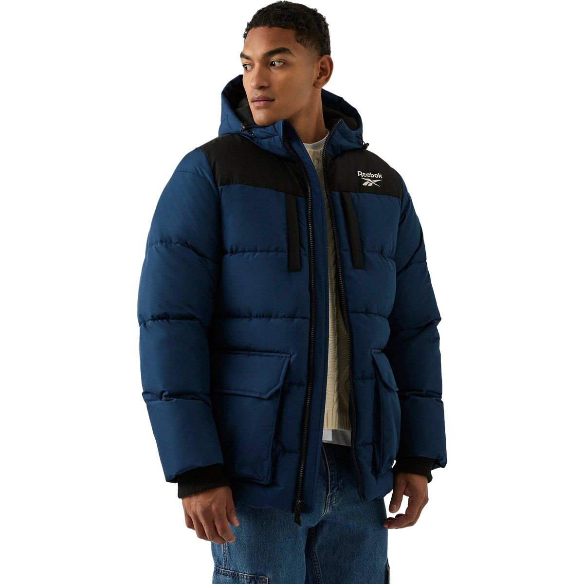 Reebok - Steppjacke für Herren (Blau)