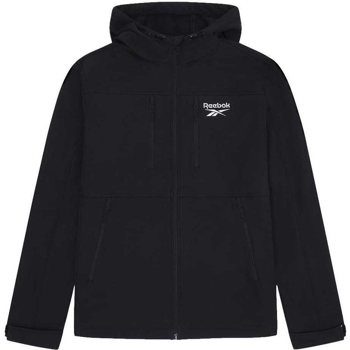 Herren Softshelljacke mit Kapuze