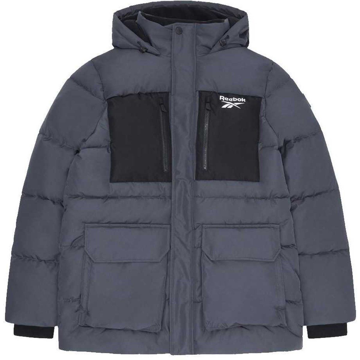 Reebok - "RB1577" Steppjacke für Herren (Holzkohle)