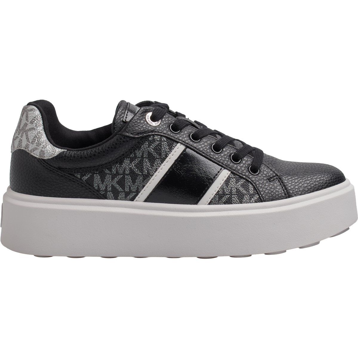 Plateau-Sneakers mit Logo-Print