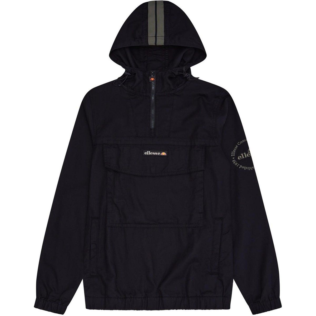 Ellesse - "Cologne" Jacke für Herren/Damen Unisex, Über den Kopf (Schwarz)