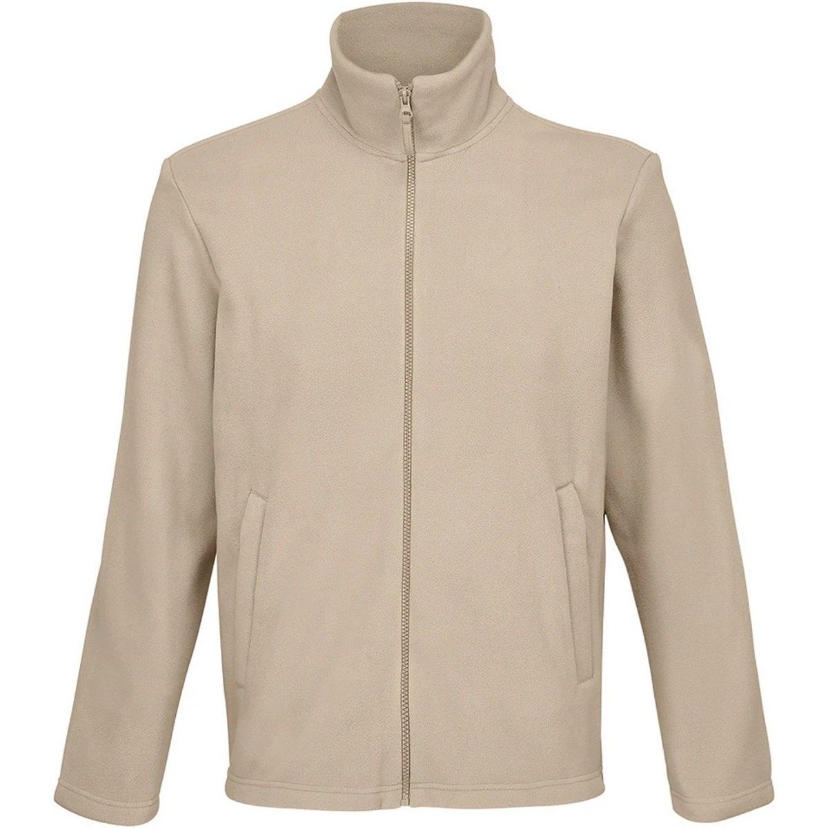 Unisex Fleece Jacke mit Reißverschluss