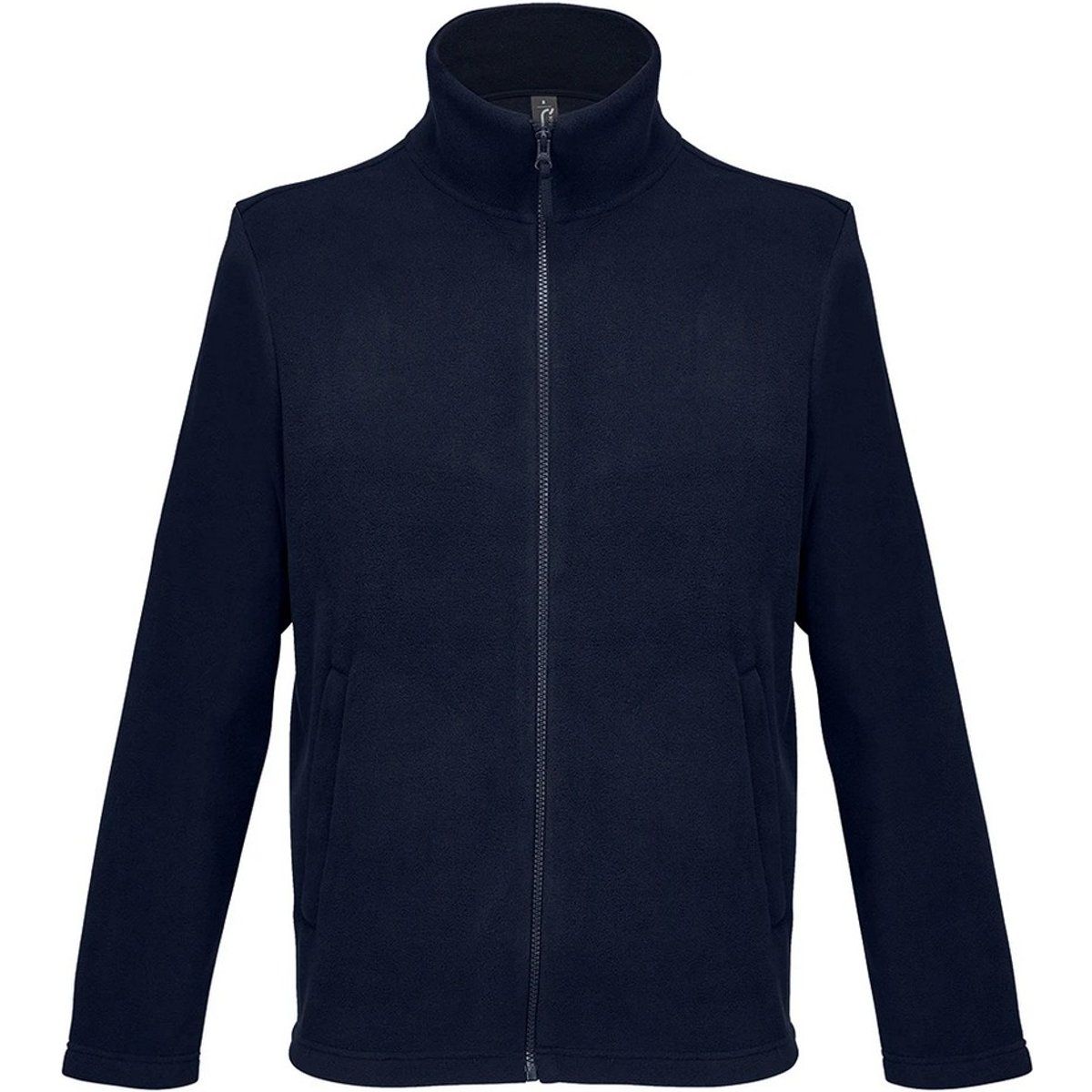 Unisex Fleece Jacke mit Reißverschluss