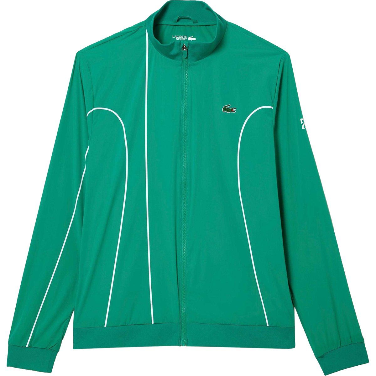 Herren Lacoste Sport Trainingsjacke Grün