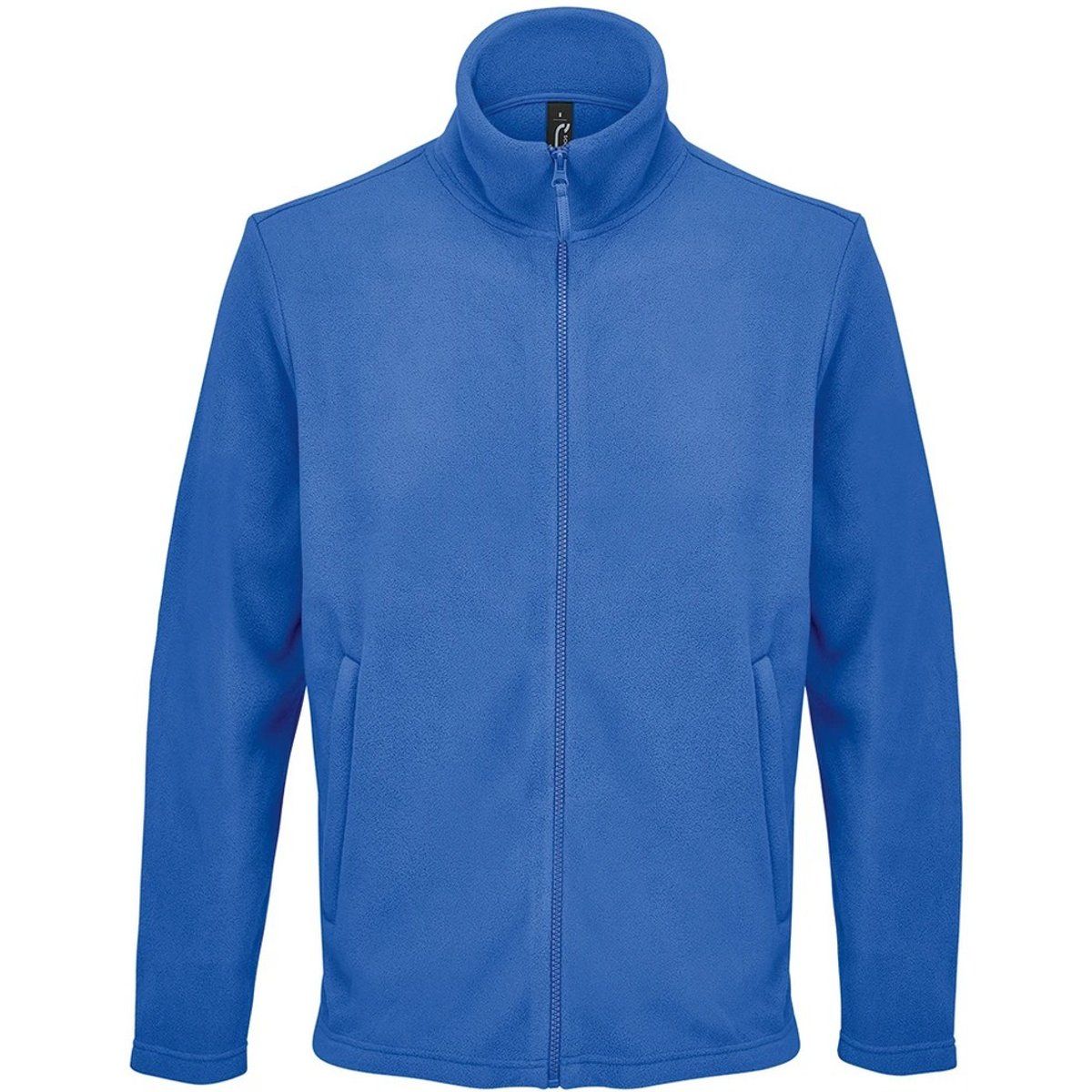 Unisex Microfleece Jacke Unifarben