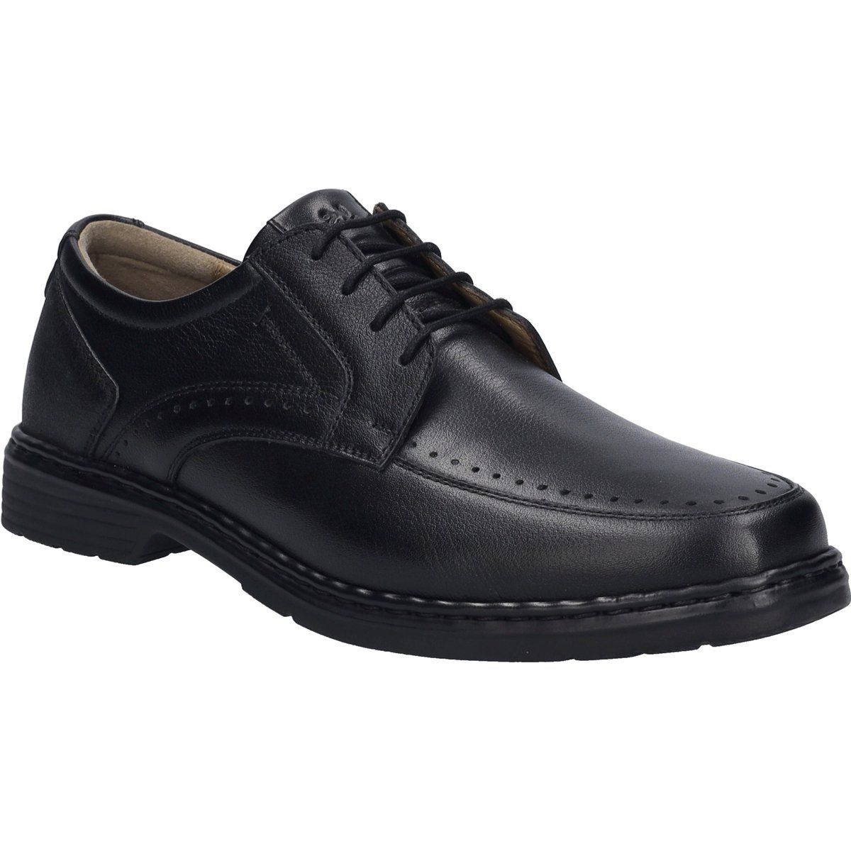 Klassische Derby-Schnürschuhe aus Leder