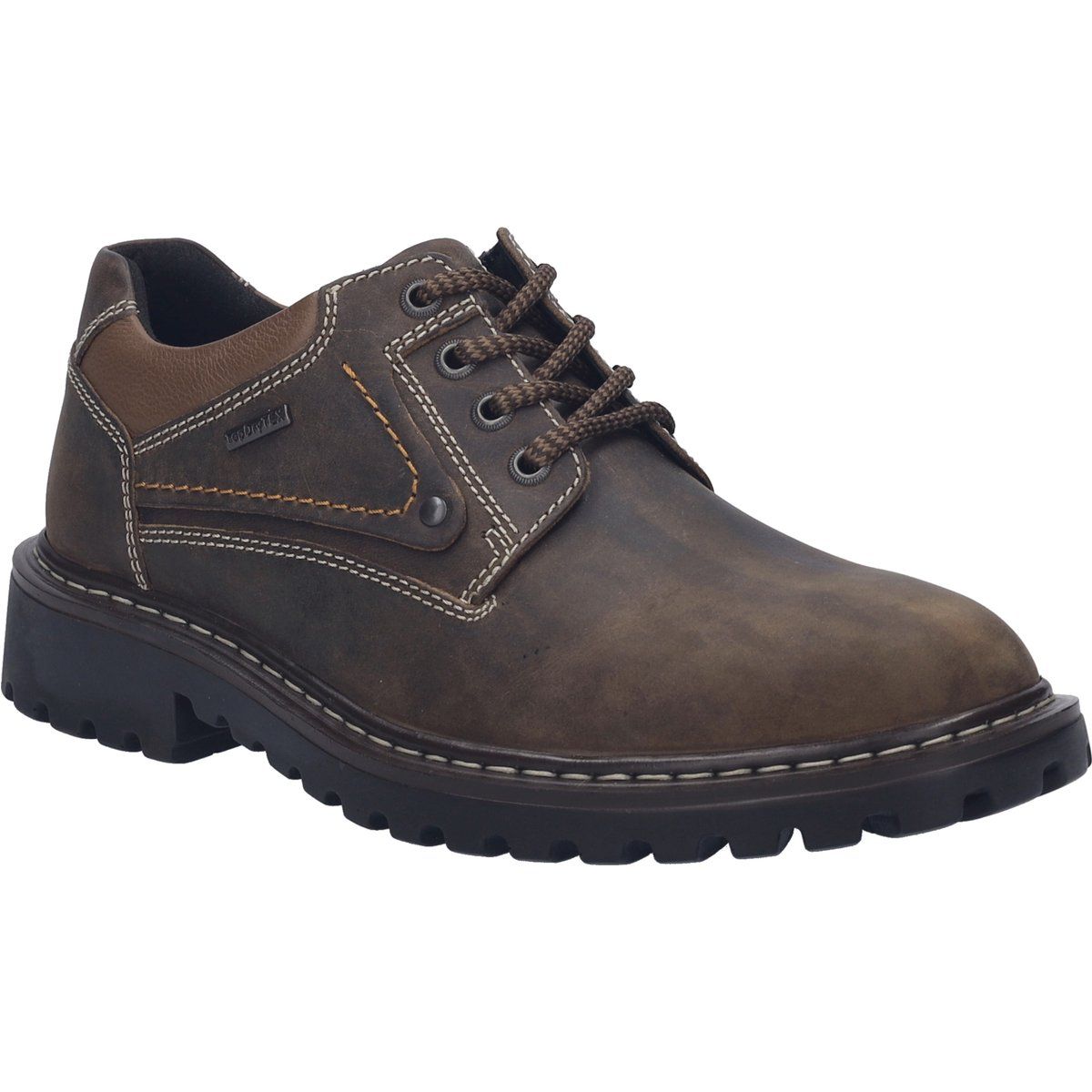 Herren Schnürhalbschuh aus Leder