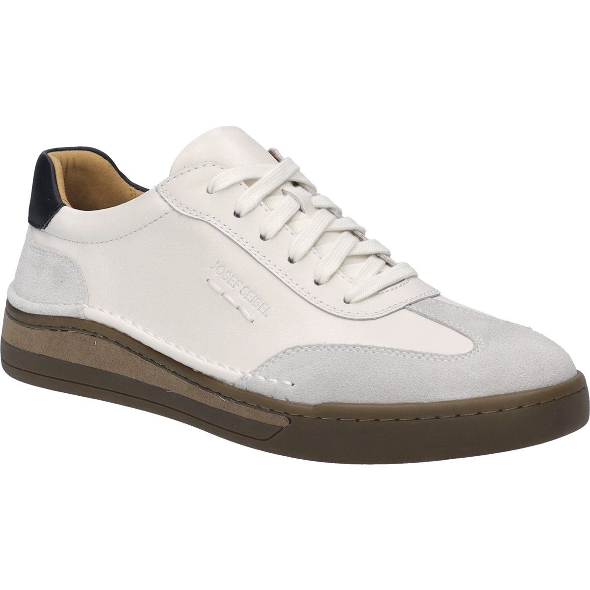 Lässiger Leder- & Wildleder-Sneaker