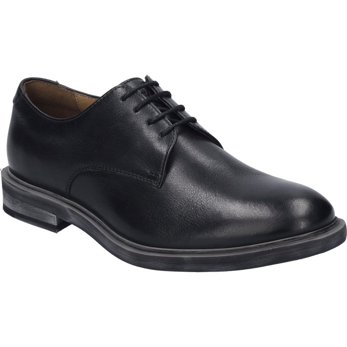 Klassische Derby-Schnürschuhe aus Leder