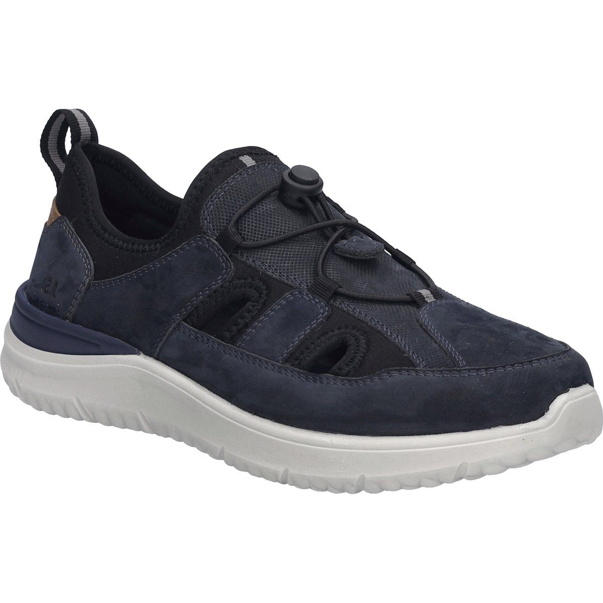 Herren marineblaues Lederschuh Freizeitschuh