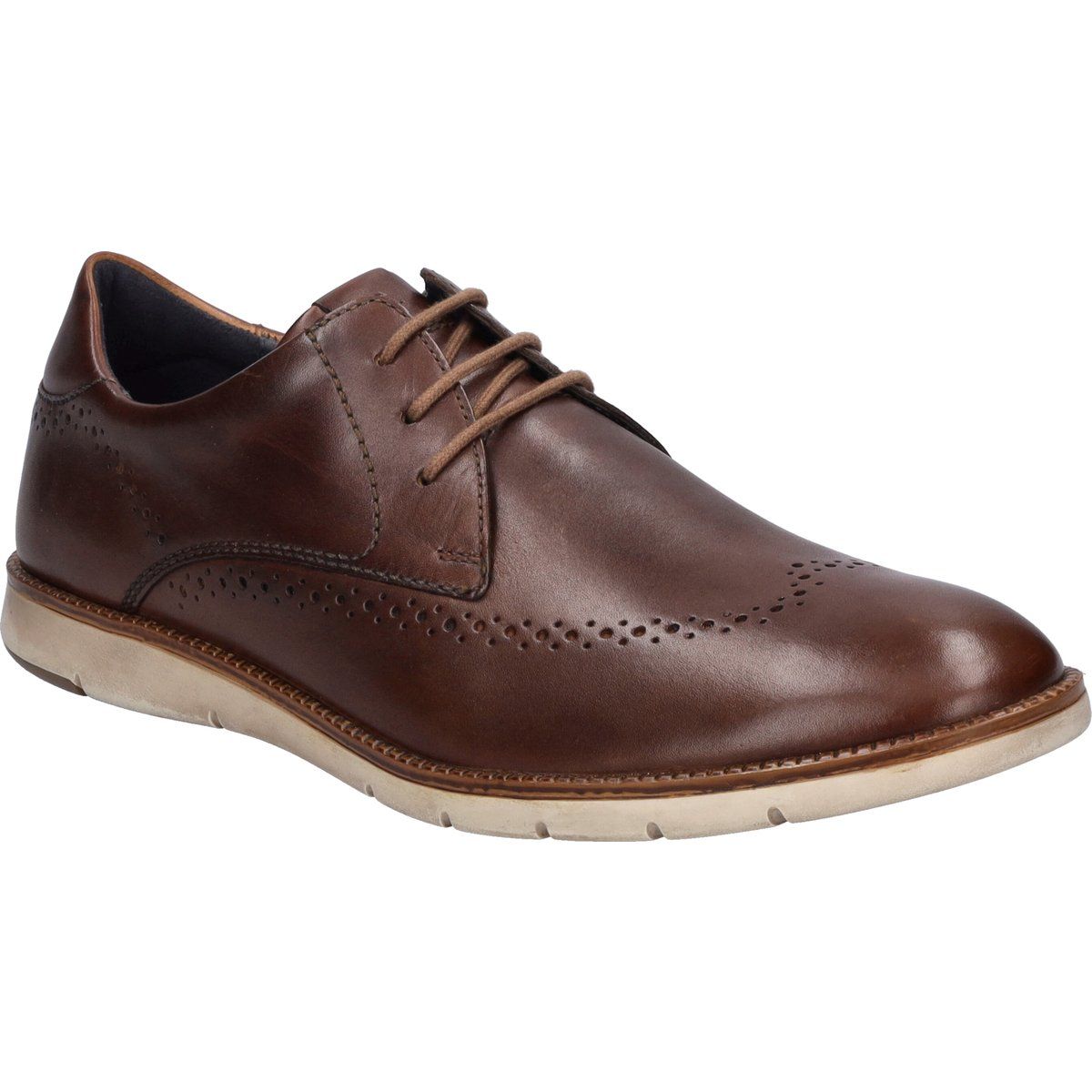 Klassischer Leder Oxford Halbschuh