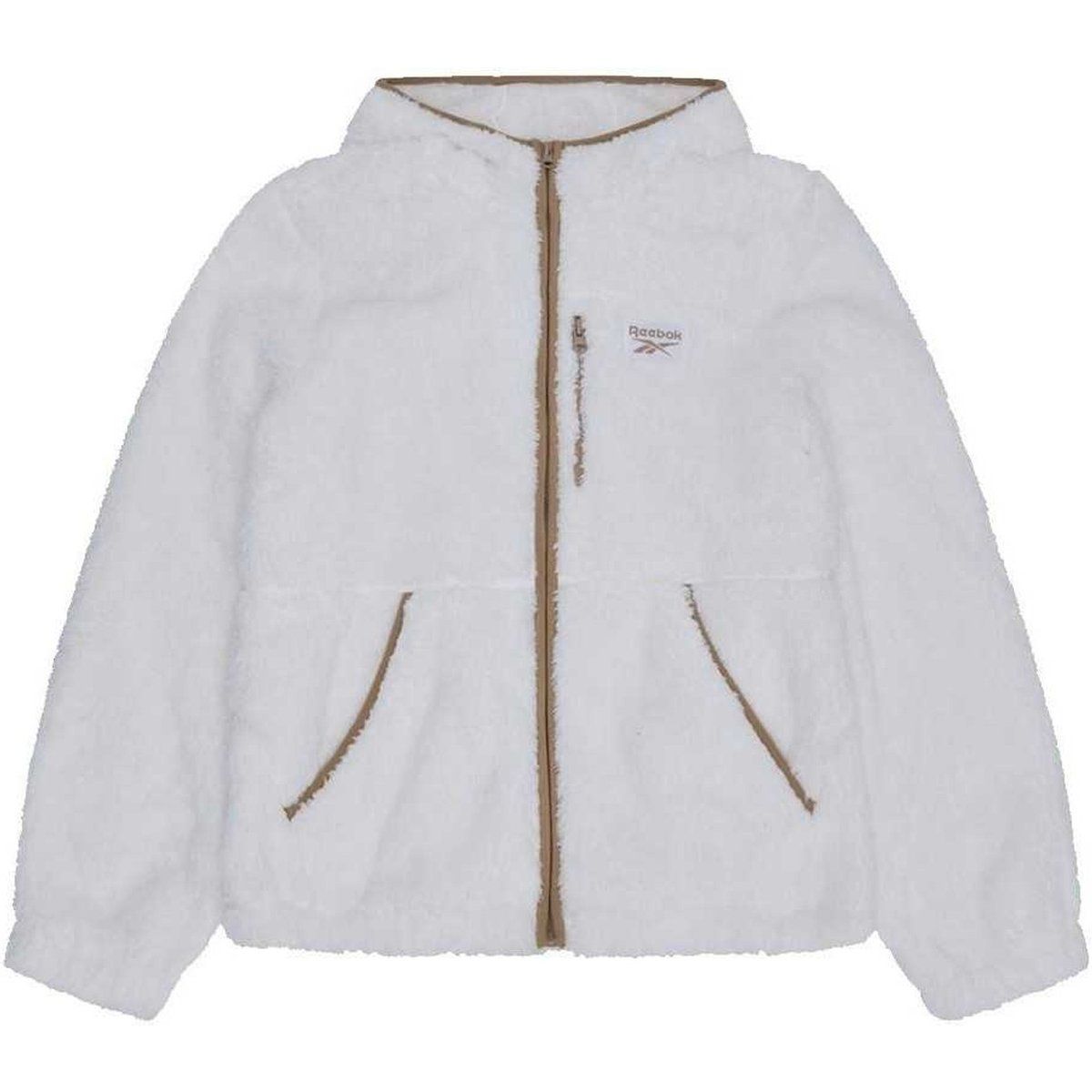Reebok - "Double Monkey" Fleecejacke für Damen (Cremefarbe)