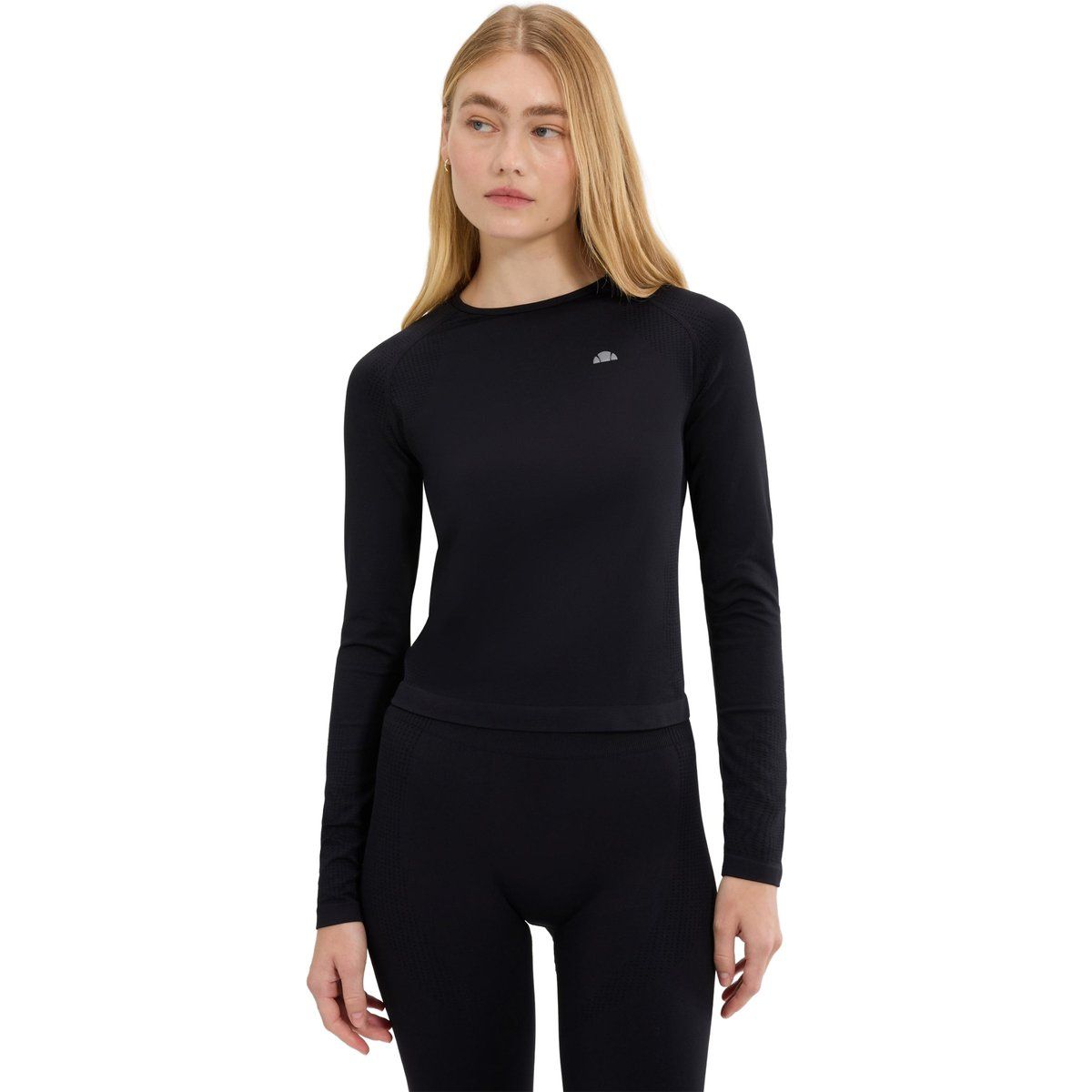 Nahtloses Langarmshirt mit Raglanärmeln