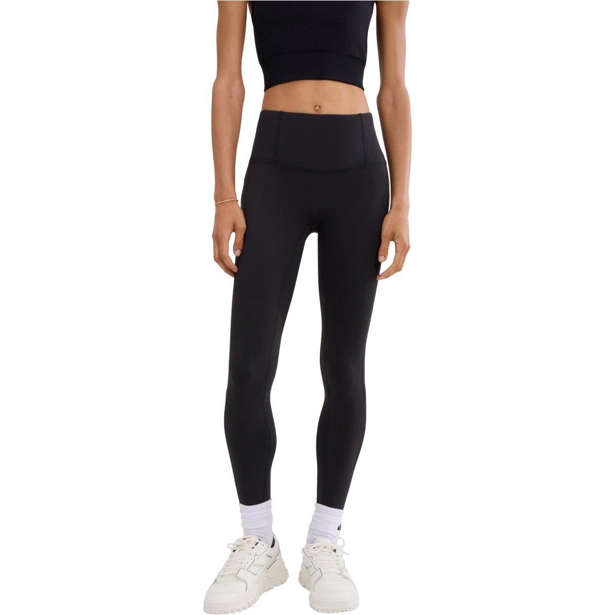 Matte Performance-Leggings mit hohem Bund