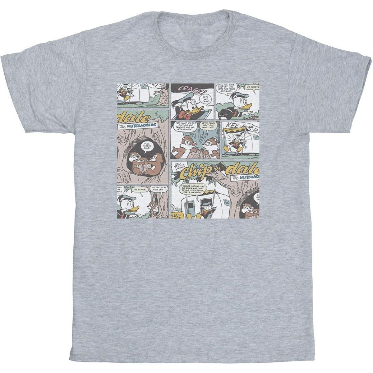Chip 'n Dale Comic-Strip-T-Shirt