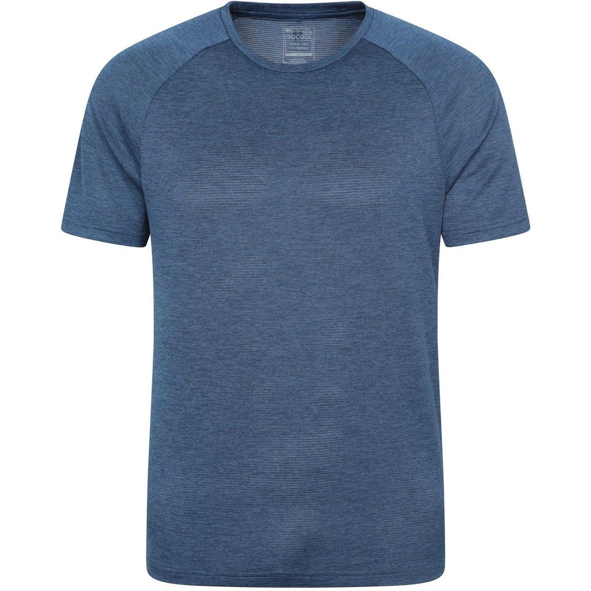 Crew-Neck-T-Shirt aus Performance-Melange