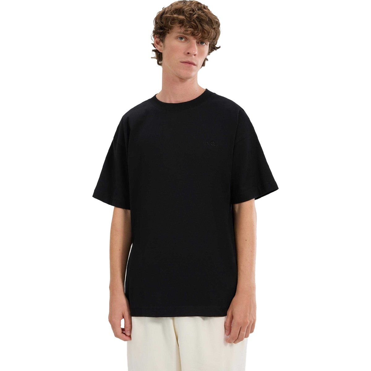 Herren Oversized Baumwoll Jersey T-Shirt