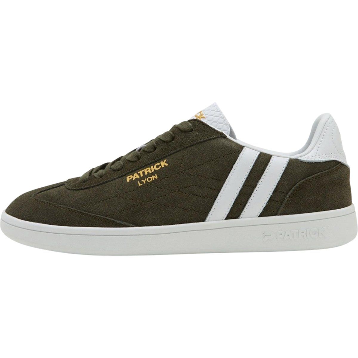 Wildleder-Sneaker mit niedrigem Profil