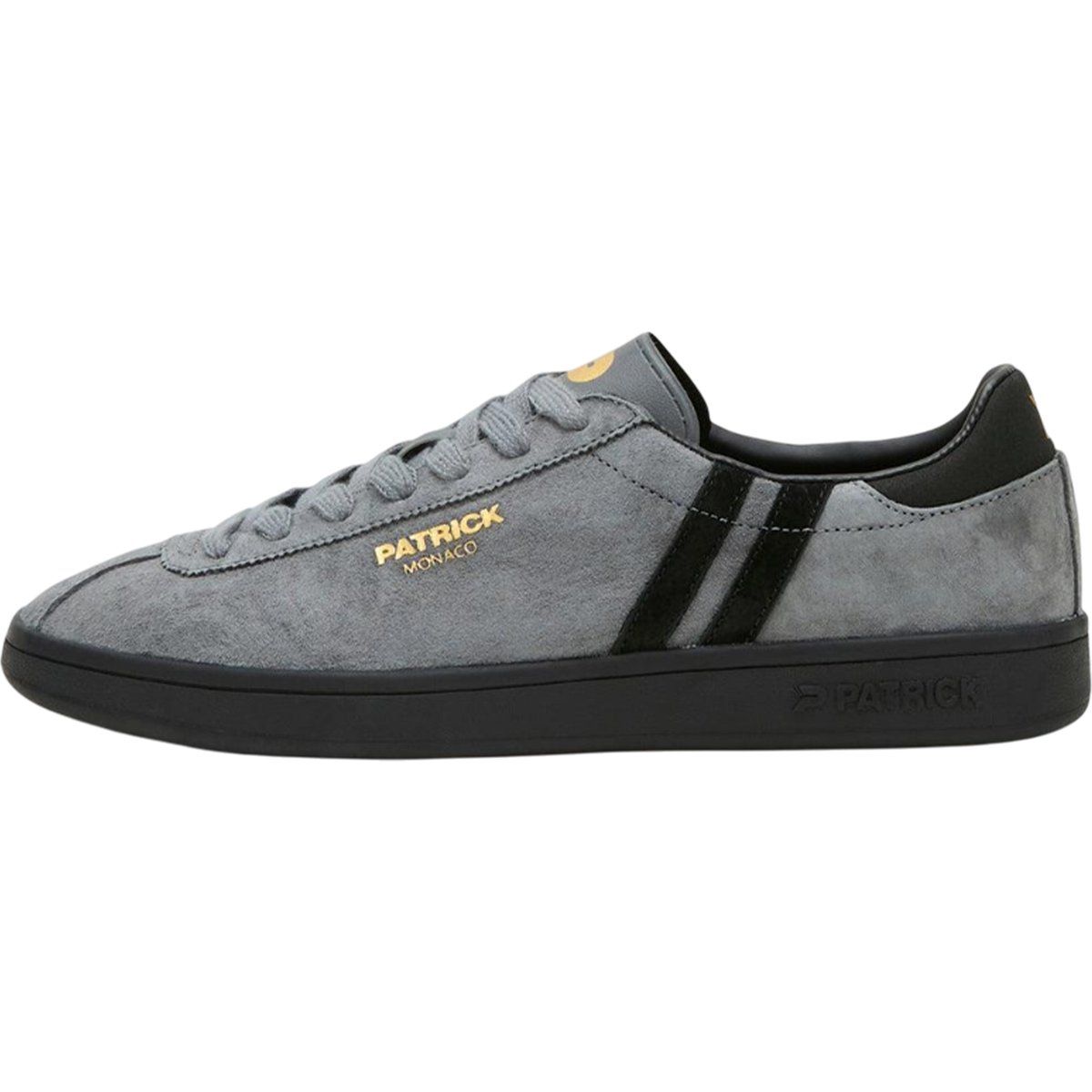 Herren Wildleder Cupsohle Sneaker in Anthrazit