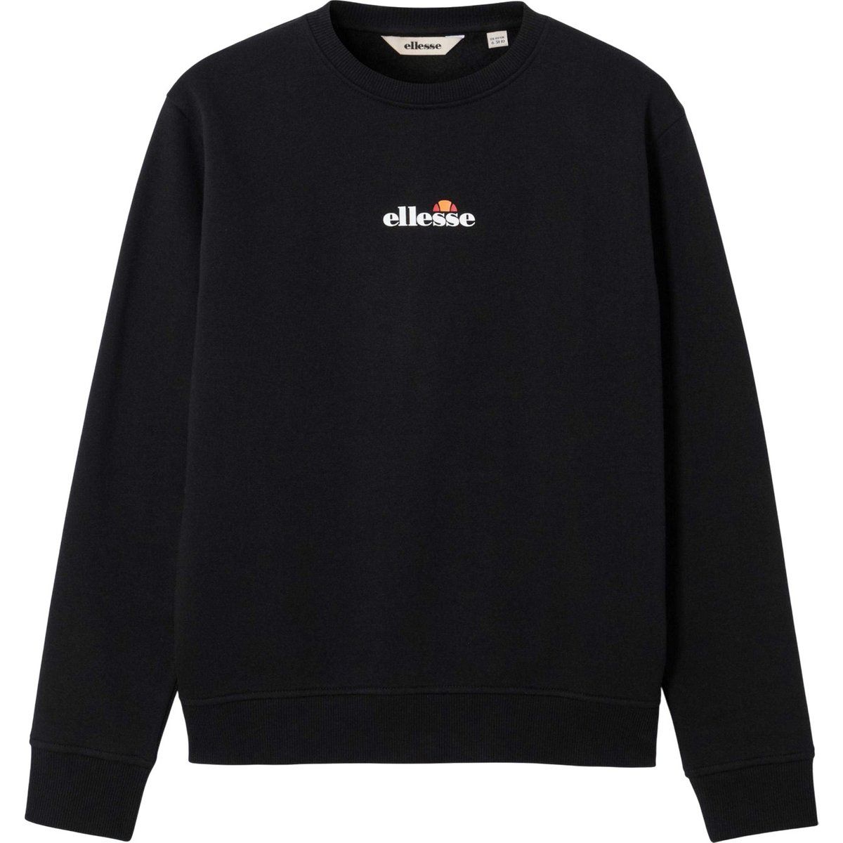 Herren Fleece Sweatshirt mit Rundhalsausschnitt