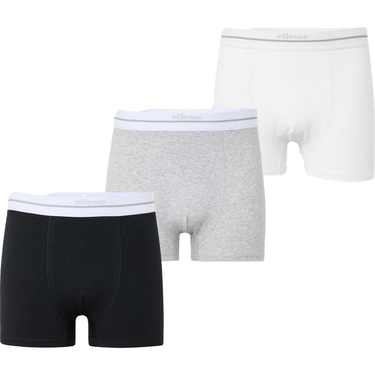 Herren Baumwoll-Stretch-Boxershorts im 3er-Pack