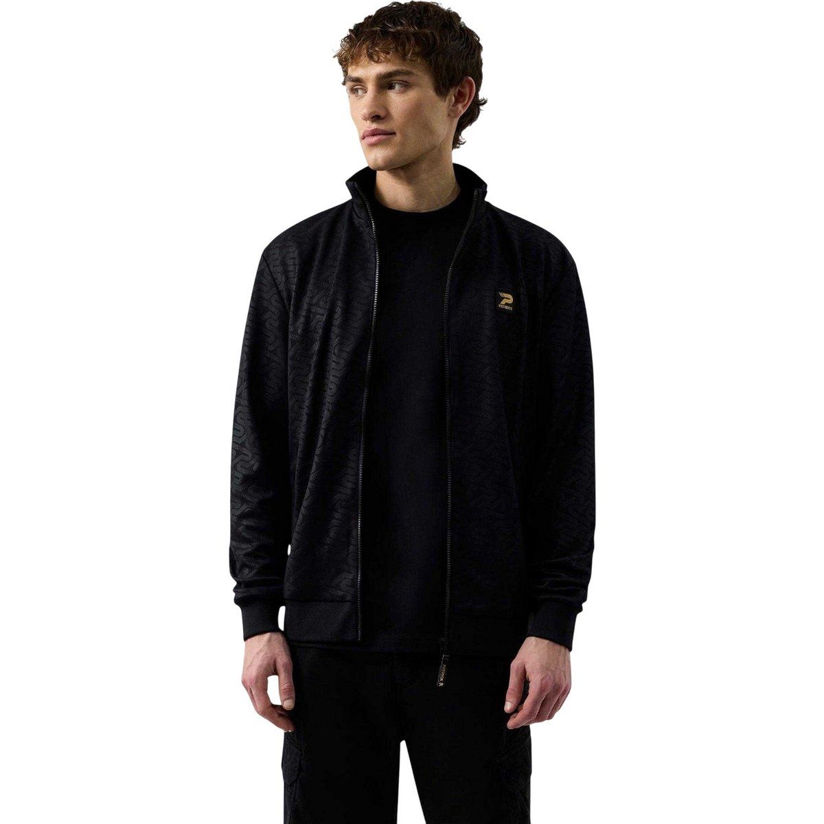 Patrick - "Patterson" Trainingsjacke für Herren (Schwarz)