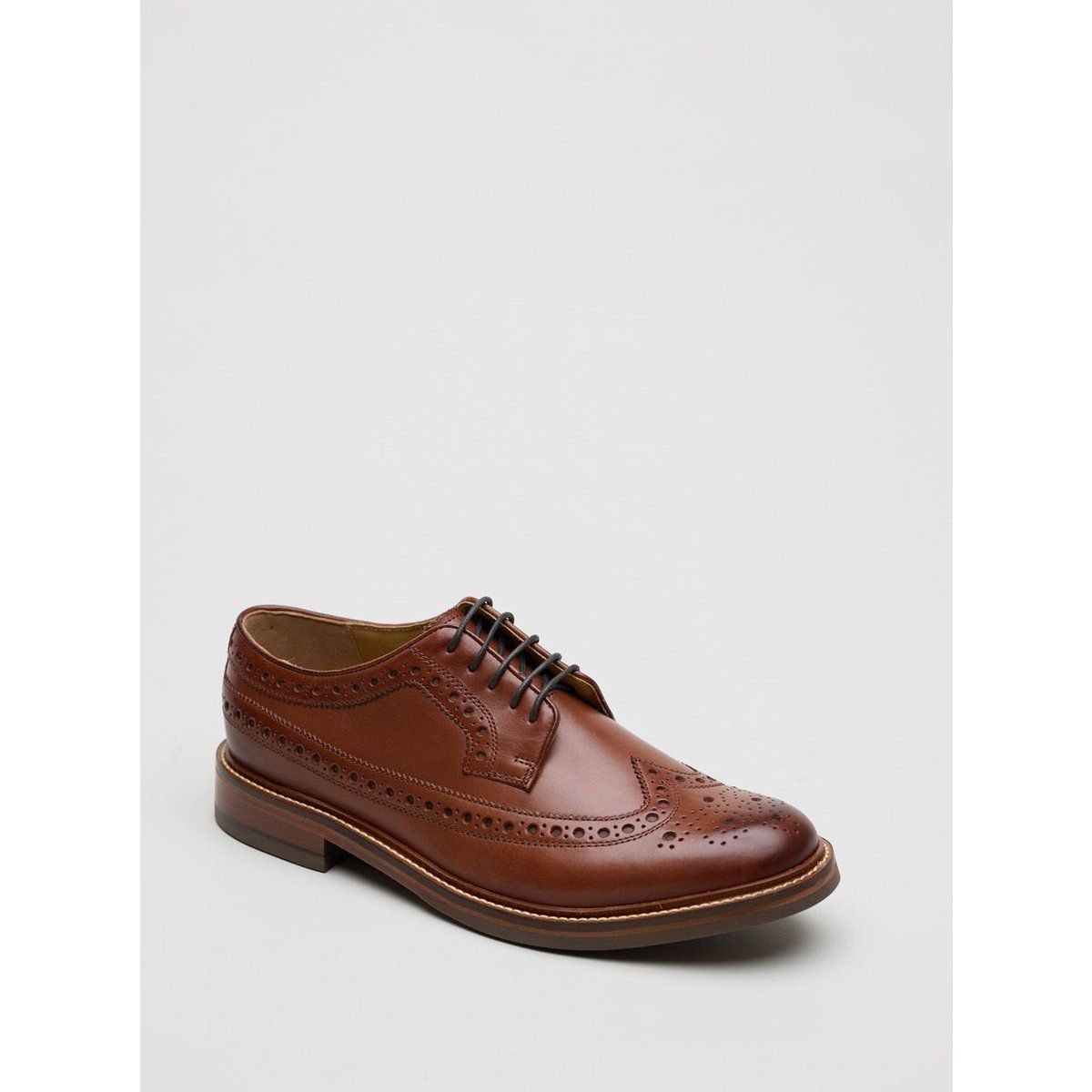 Chapman & Moore Longwing Brogue Country Leder Herren Schuhe in Beere