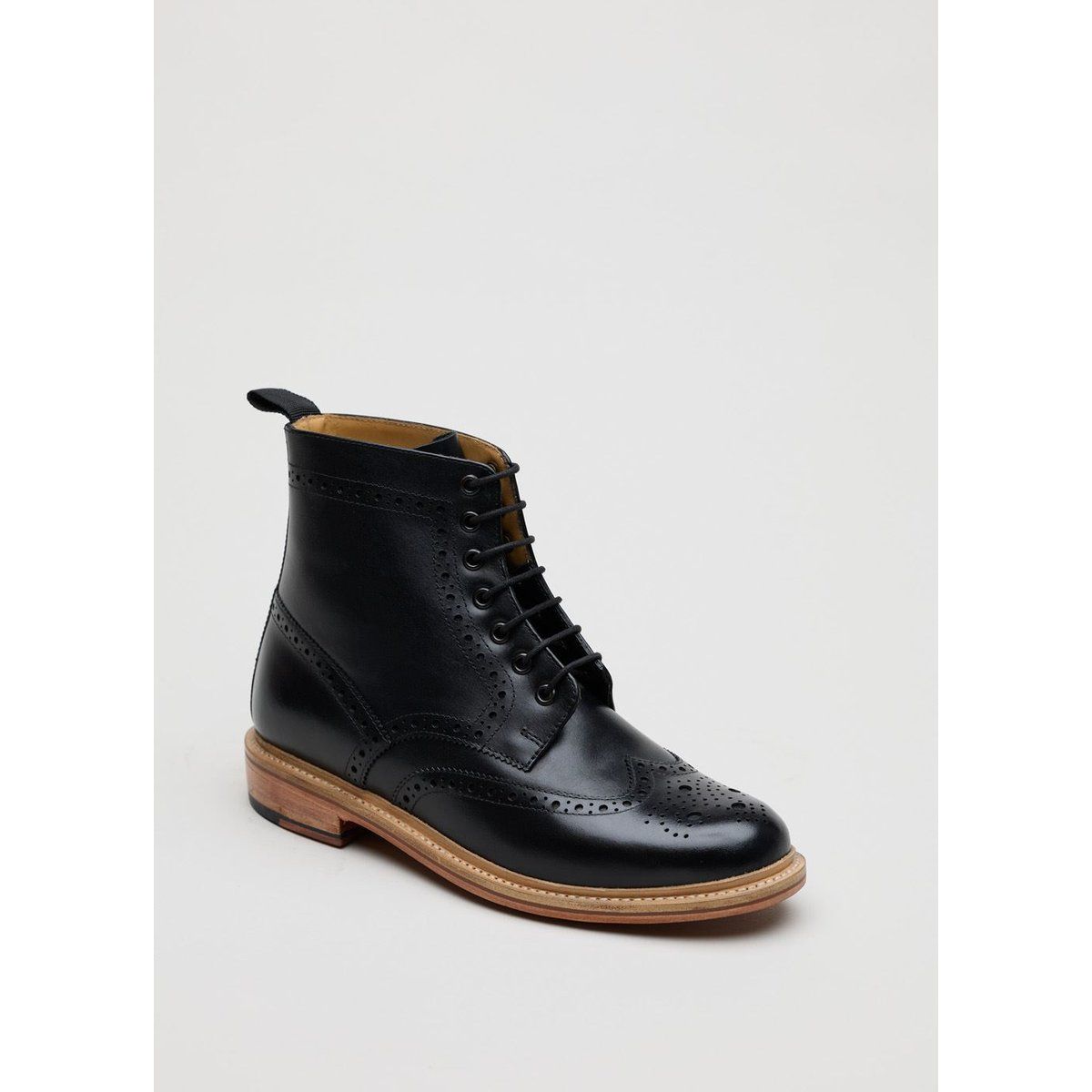 Chapman & Moore Walter Brogue Leder Herrenstiefel Braun