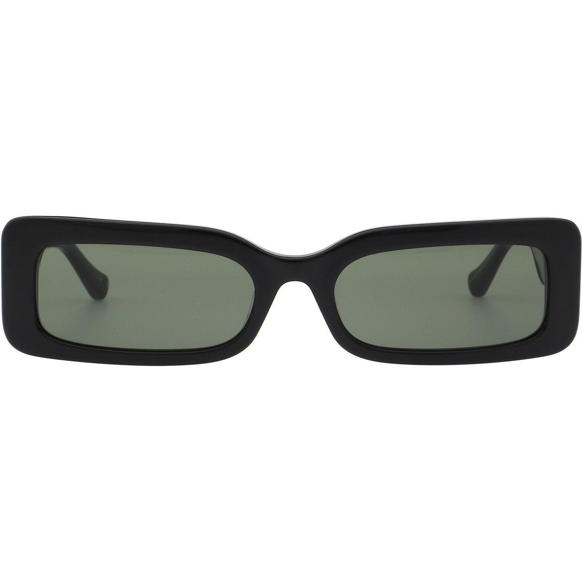 Trendige schmale rechteckige Sonnenbrille