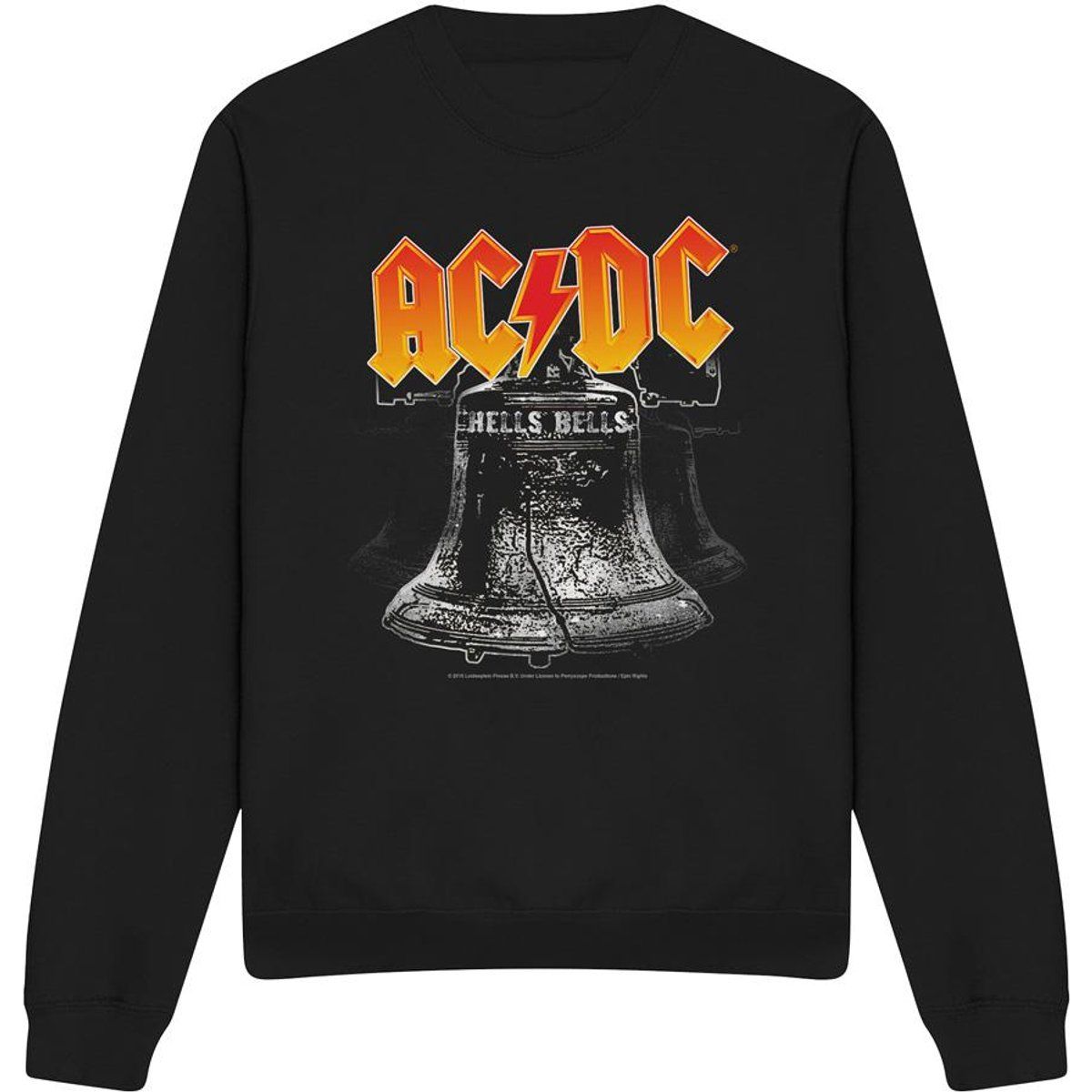 AC/DC - "Hells Bells" Sweatshirt für Herren/Damen Unisex (Schwarz)
