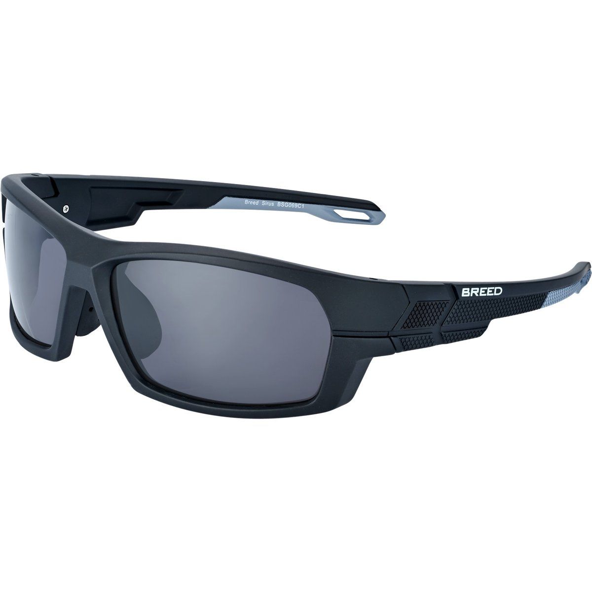Polarisierte sportliche rechteckige Sonnenbrille
