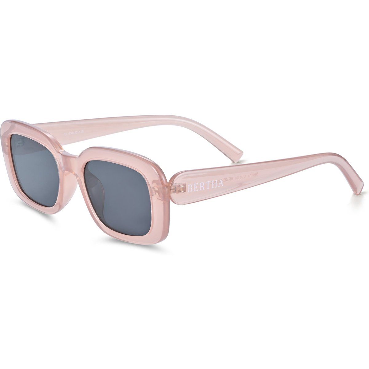Rechteckige Sonnenbrille mit Rahmen