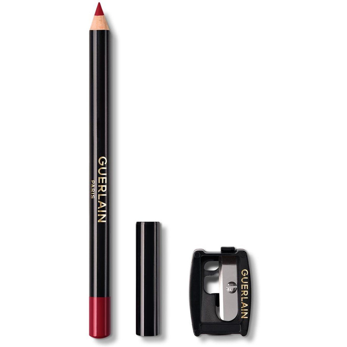 Präziser Rubinroter Lipliner mit Spitzer
