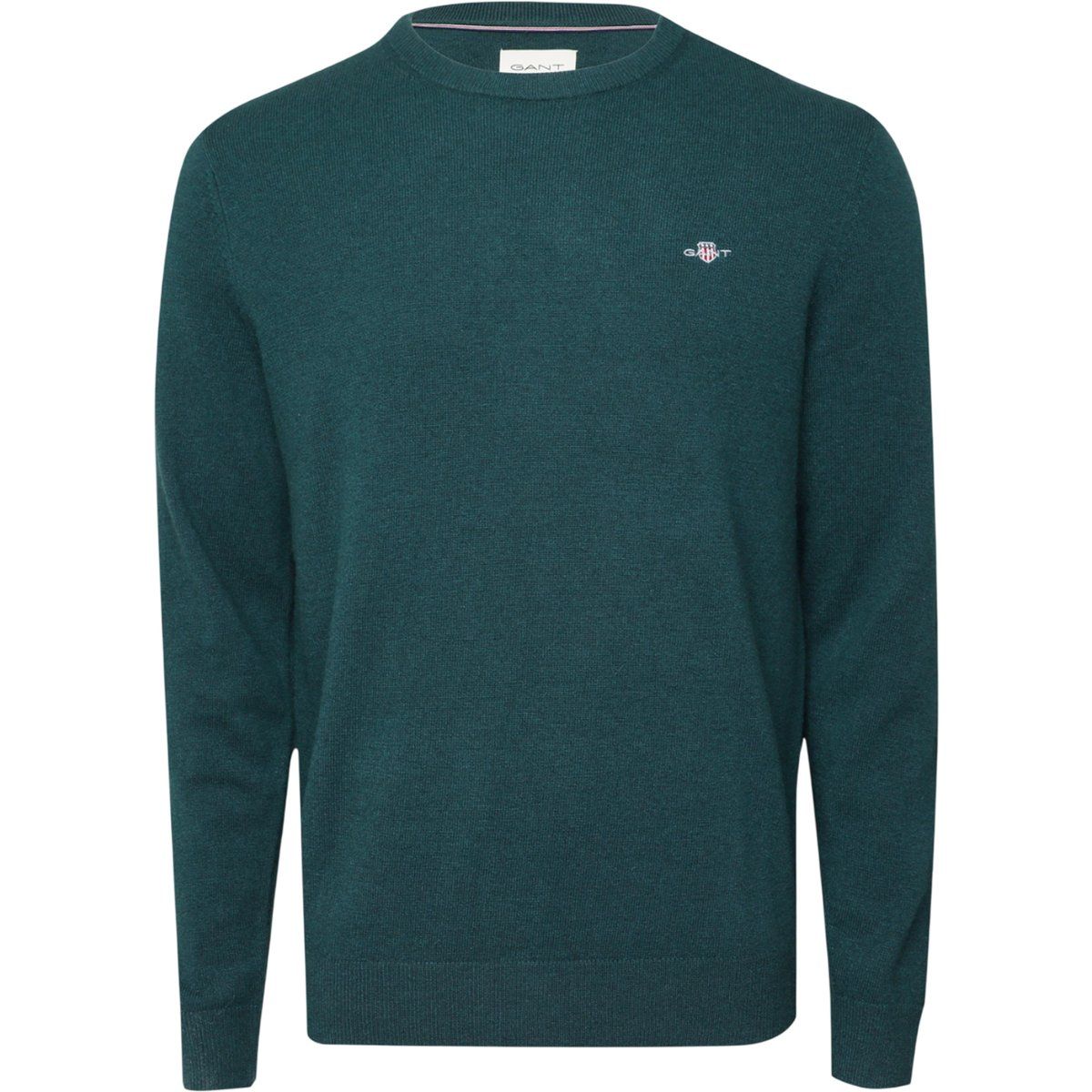 Rundhals Pullover aus Lammmischwolle