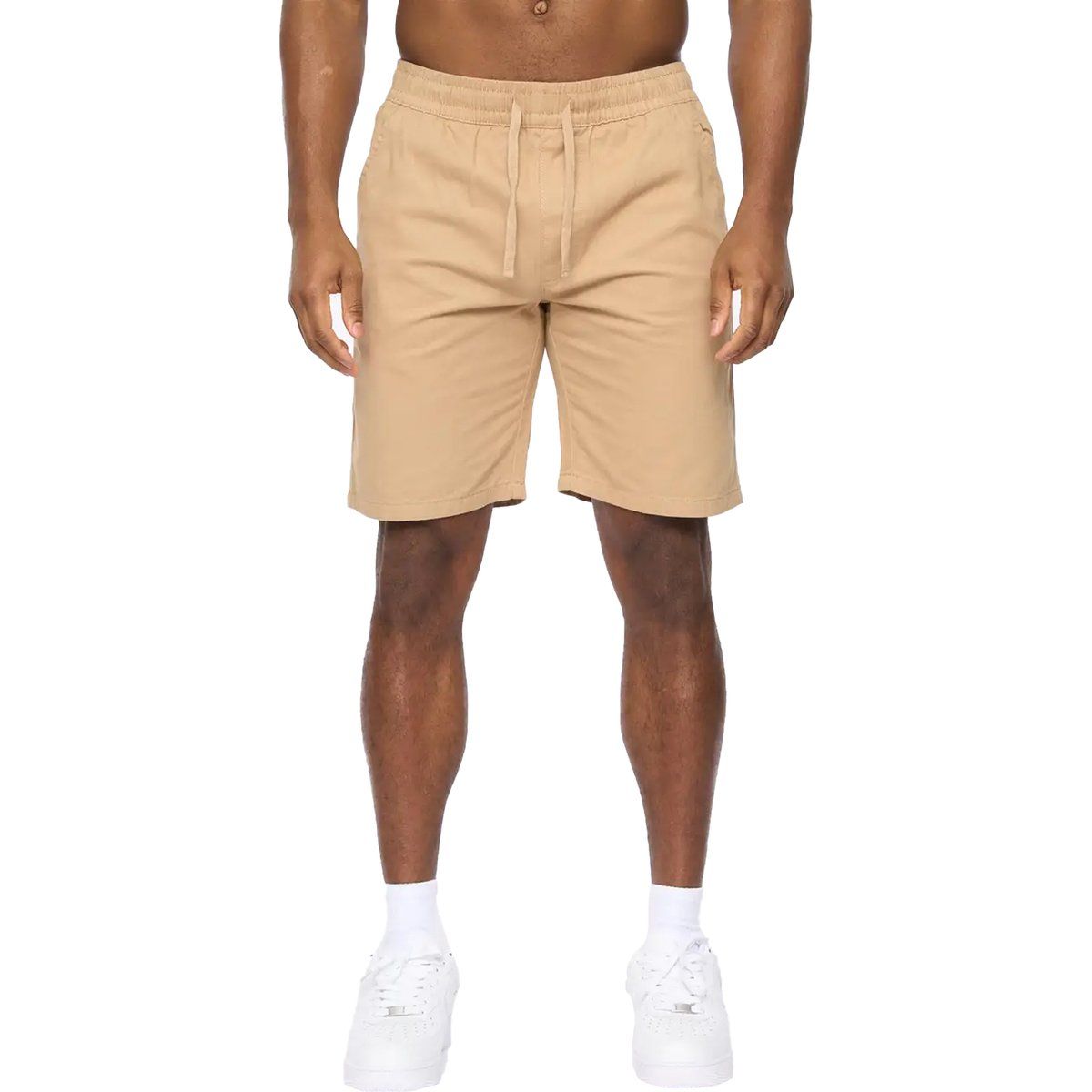 Lässige Chino-Shorts mit Kordelzug