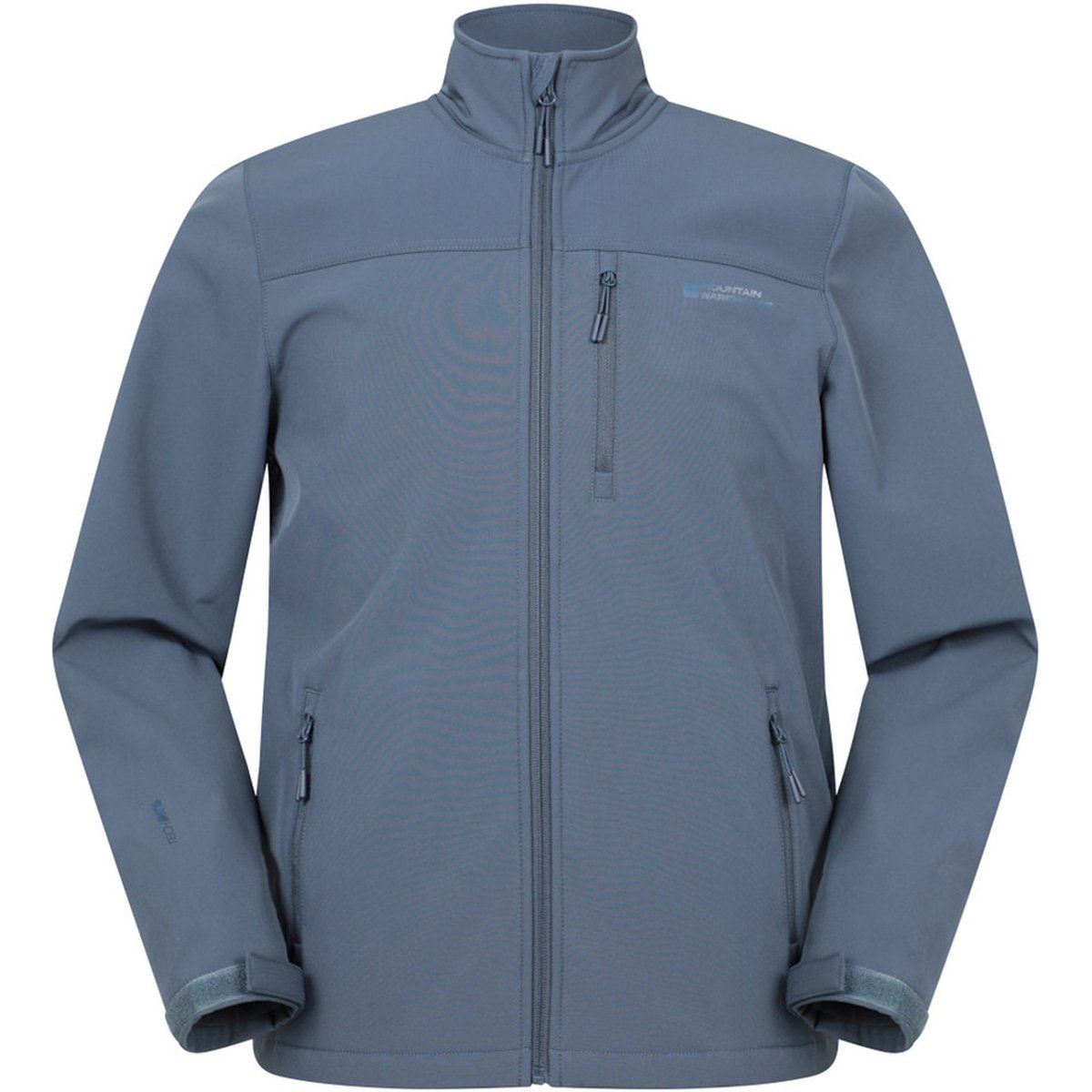 Mountain Warehouse - "Grasmere" Softshelljacke für Herren, Wasserbeständig (Blau)