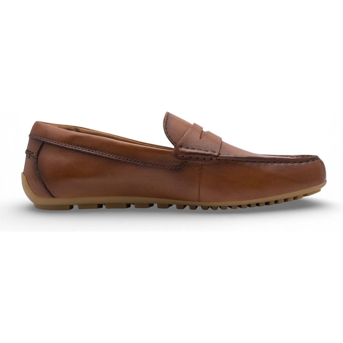 Herren Penny Loafer Mokassin aus Leder