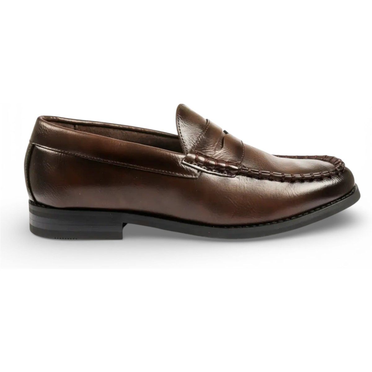 Herren Penny Loafer Business Schuh Braun