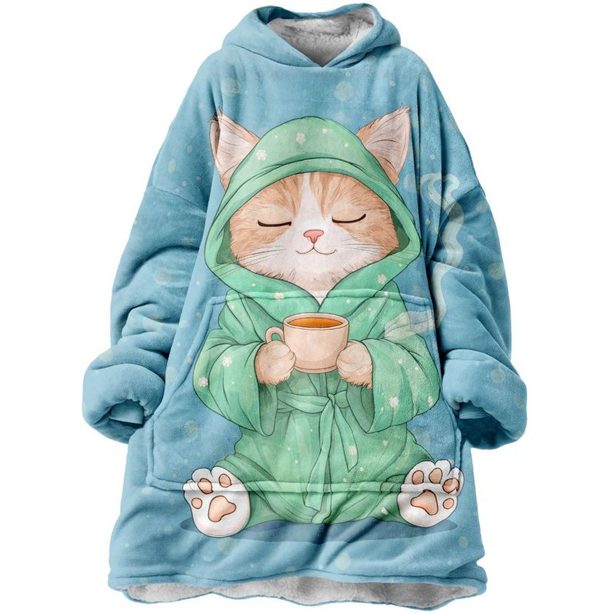 "Tea Time fm" Kuschelpullover Huggie